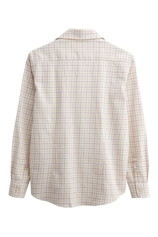 Overhemd Regular Fit - Bordeauxrood