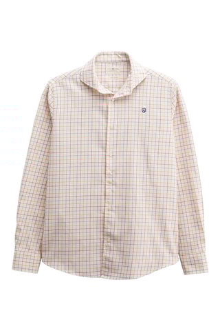 Overhemd Regular Fit - Mosterdgeel