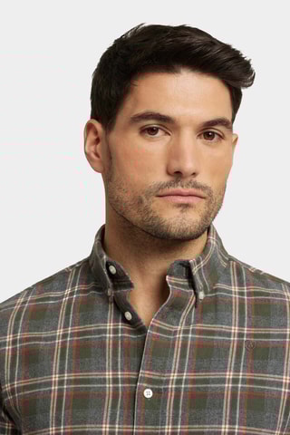 Overhemd Regular Fit - Kaki