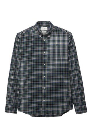 Overhemd Regular Fit - Donkergroen