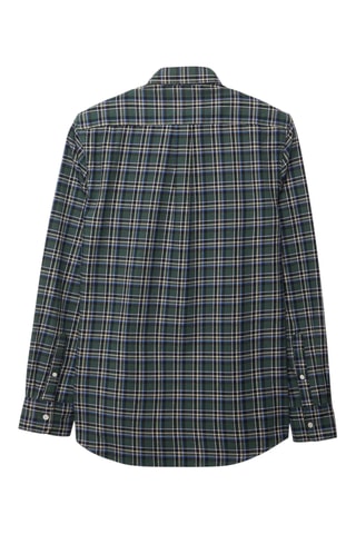 Overhemd Regular Fit - Donkergroen