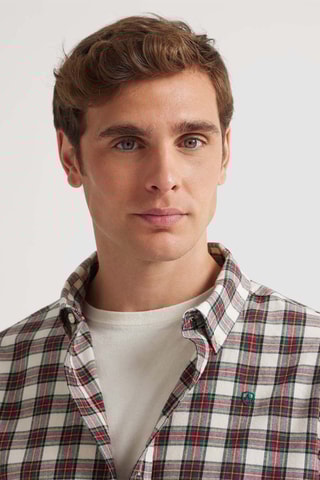 Overhemd Regular Fit - Beige