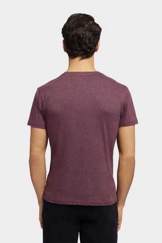 T-shirt - Bordeauxrood