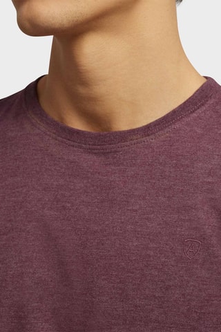 T-shirt - Bordeauxrood