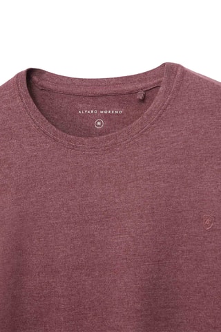 T-shirt - Bordeauxrood