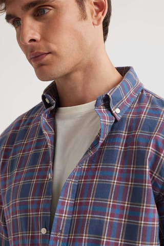 Overhemd Regular Fit - Blauw