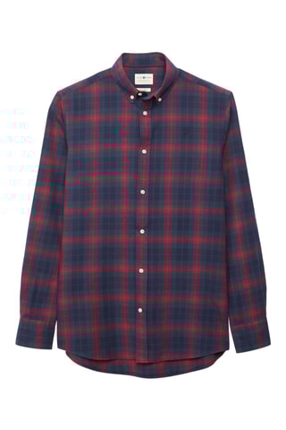 Overhemd Regular Fit - Donkergroen