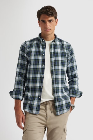 Overhemd Regular Fit - Groen