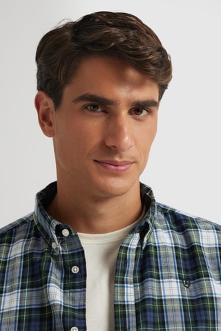 Overhemd Regular Fit - Groen