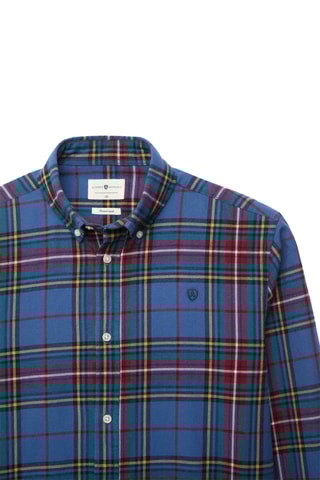 Overhemd Regular Fit - Indigoblauw