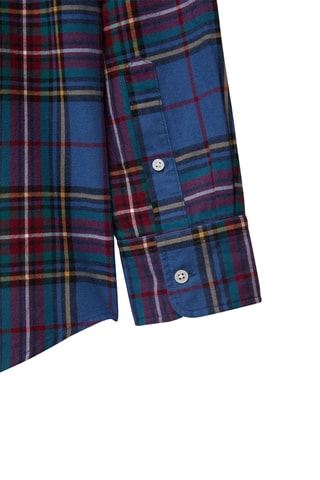 Overhemd Regular Fit - Indigoblauw