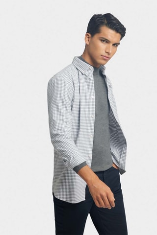 Overhemd Regular Fit - Lichtgrijs