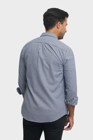 Overhemd Regular Fit - Marineblauw