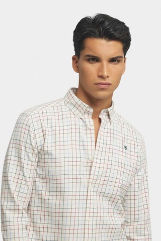 Overhemd Regular Fit - Beige