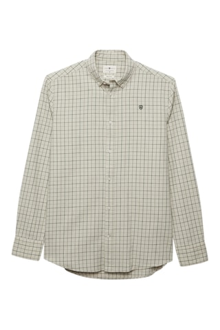 Overhemd Regular Fit - Donkergroen