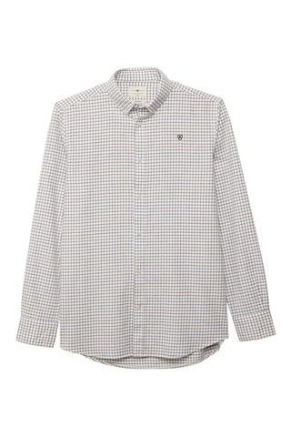 Overhemd Regular Fit - Bruin