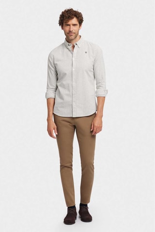 Overhemd Regular Fit - Donkergroen