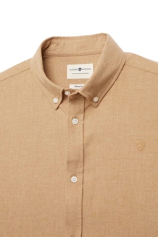 Overhemd Regular Fit - Camel