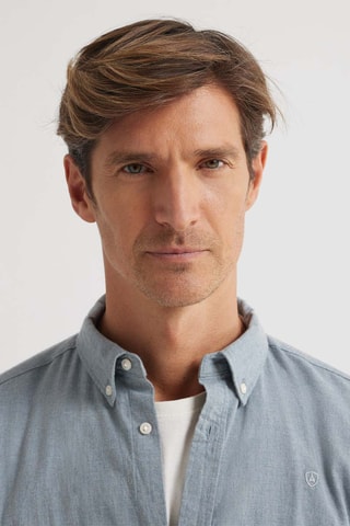 Overhemd Regular Fit - Hemelsblauw