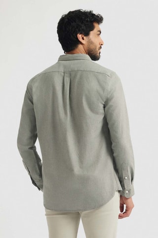 Overhemd Regular Fit - Kaki