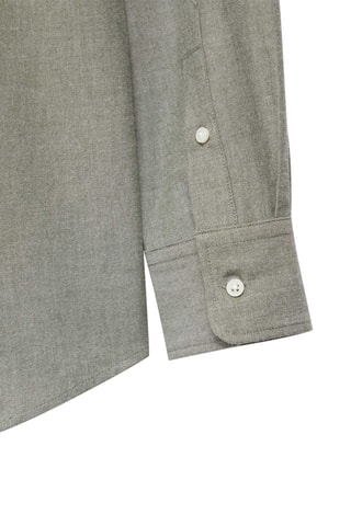 Overhemd Regular Fit - Kaki