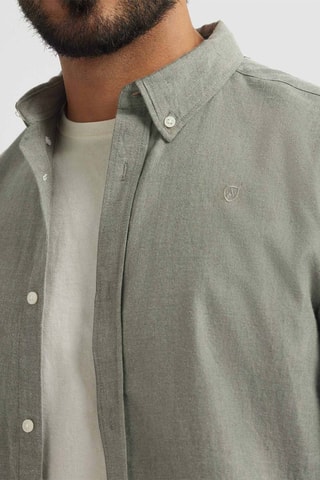 Overhemd Regular Fit - Kaki