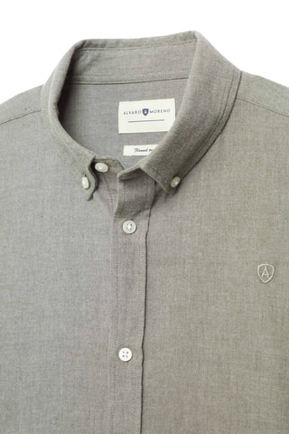 Overhemd Regular Fit - Kaki