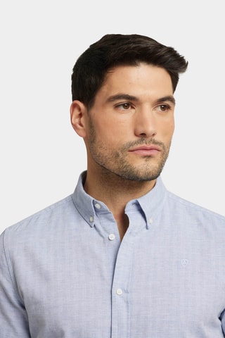 Overhemd Regular Fit - Hemelsblauw