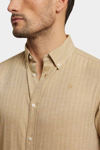 Overhemd Regular Fit - Camel