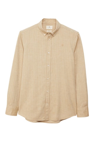 Overhemd Regular Fit - Camel