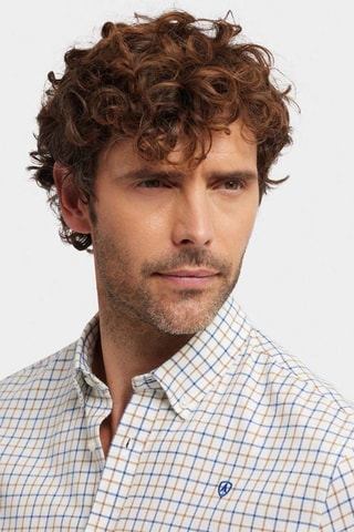 Overhemd Regular Fit - Felblauw