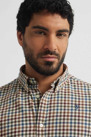 Overhemd Regular Fit - Indigoblauw