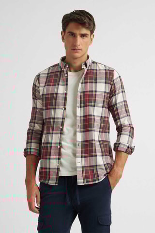 Overhemd Regular Fit - Beige