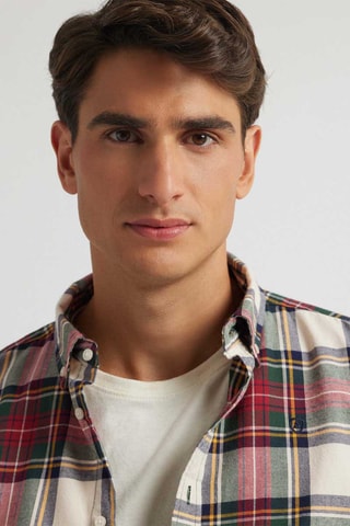 Overhemd Regular Fit - Beige