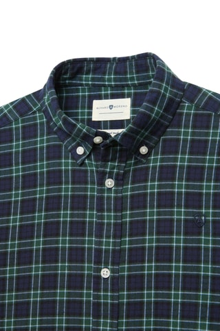 Overhemd Regular Fit - Donkergroen