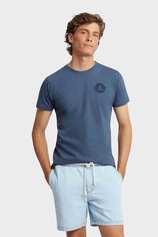 T-shirt - Marineblauw