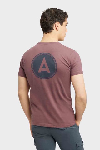 T-shirt - Bordeauxrood