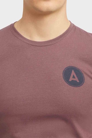 T-shirt - Bordeauxrood