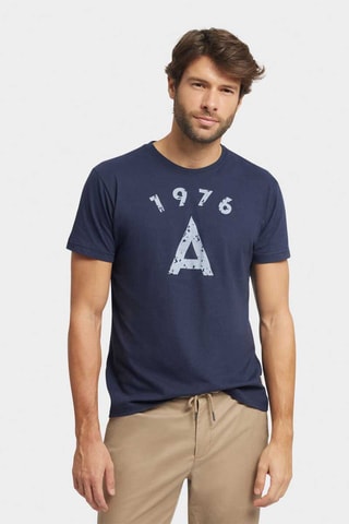 T-shirt - Marineblauw