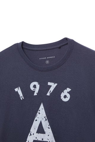 T-shirt - Marineblauw