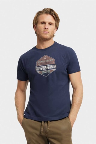 T-shirt - Marineblauw