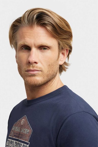 T-shirt - Marineblauw