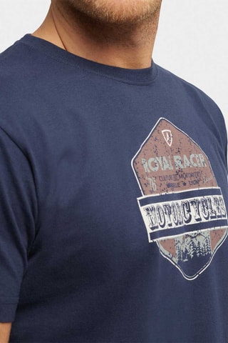 T-shirt - Marineblauw