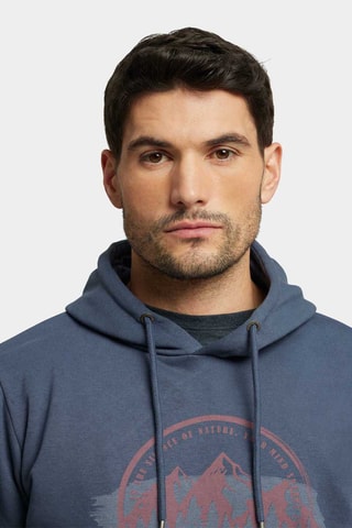 Sweater met Capuchon - Marineblauw