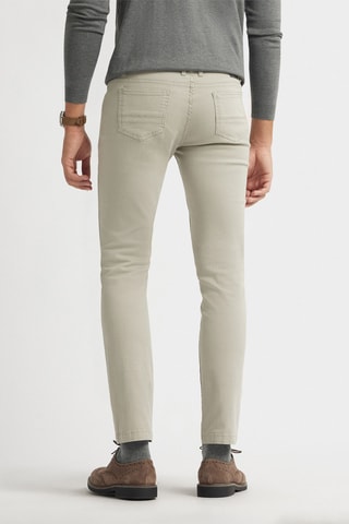 Broek Slim Fit - Ecru