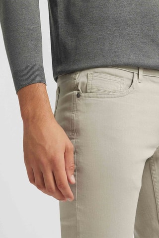 Broek Slim Fit - Ecru