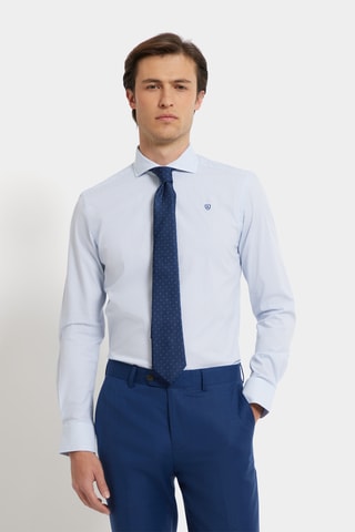 Overhemd Slim Fit - Lichtblauw