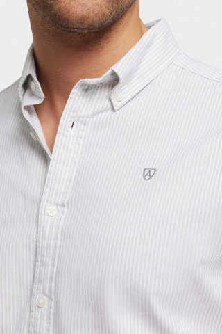 Biologisch Katoenen Overhemd Regular Fit - Grijs