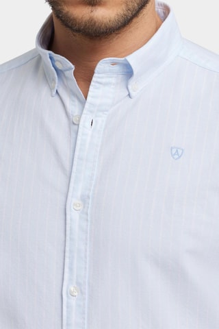 Biologisch Katoenen Overhemd Regular Fit - Hemelsblauw