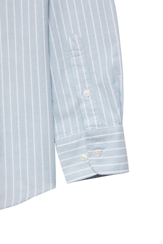 Biologisch Katoenen Overhemd Regular Fit - Hemelsblauw